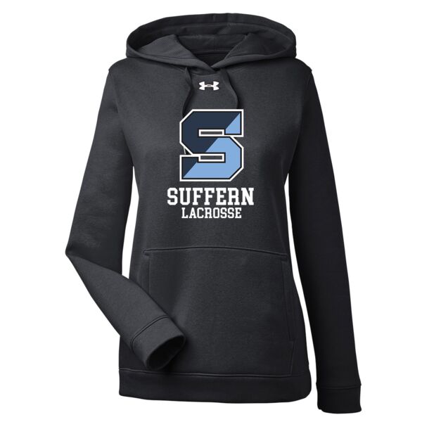 Suffern Under Armour Ladies Hustle Pullover Hooded Sweatshirts Players Only Thumbnail