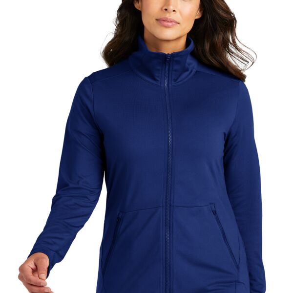 Port Authority® Ladies Accord Stretch Fleece Full-Zip Thumbnail