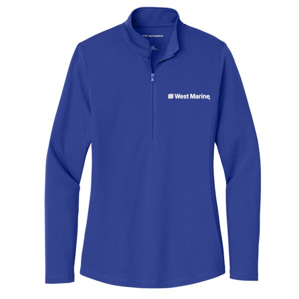 WOMEN'S Port Authority 1/4 Zip Micro Mesh Thumbnail