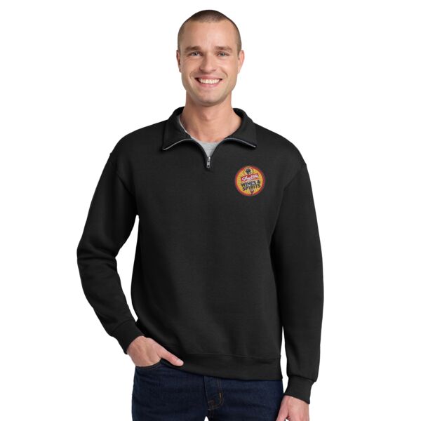 Wine & Spirits Unisex Cadet Quarter Zip Up Thumbnail
