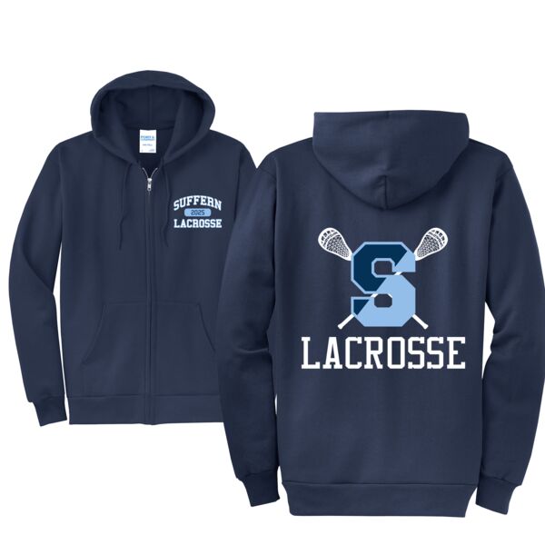 Suffern Unisex Fleece Hoodie Zip Up Thumbnail