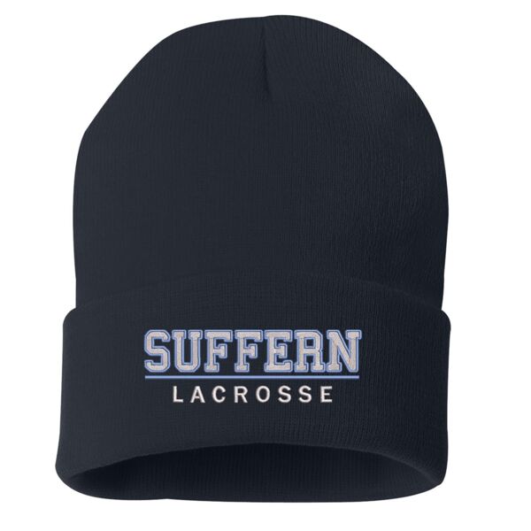 Suffern Cuffed Beanie (Text Logo) Thumbnail