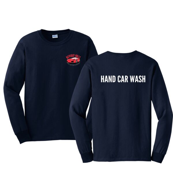 Beverly Hills Car Wash Ultra Cotton® 100% Cotton Long Sleeve T-Shirt Thumbnail
