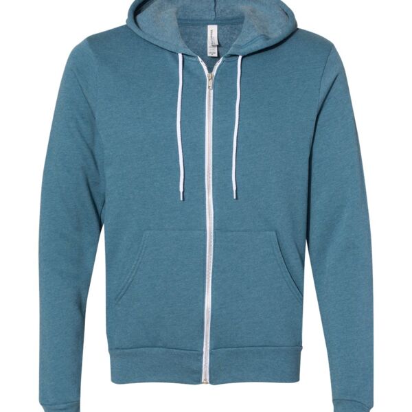 Unisex Sponge Fleece Full-Zip Hoodie Embroidery Thumbnail