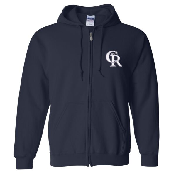 Coakley Russo Jerzee Hoodie Zip Ups - Navy Thumbnail